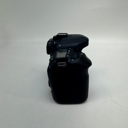 Canon EOS 80D 24.2MP Digital SLR DSLR Camera 1/8000 Shutter Count