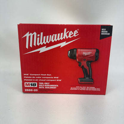 New Milwaukee M18 Compact Heat Gun Heat Gun 2688-20