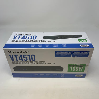 New VisionTek VT4510 Laptop Docking Station 9014184