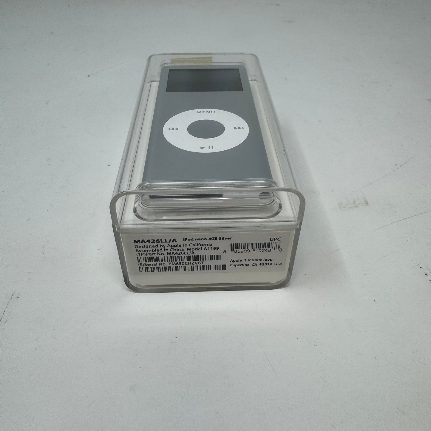 New Apple iPod Nano 2nd Gen 4GB Silver A1199