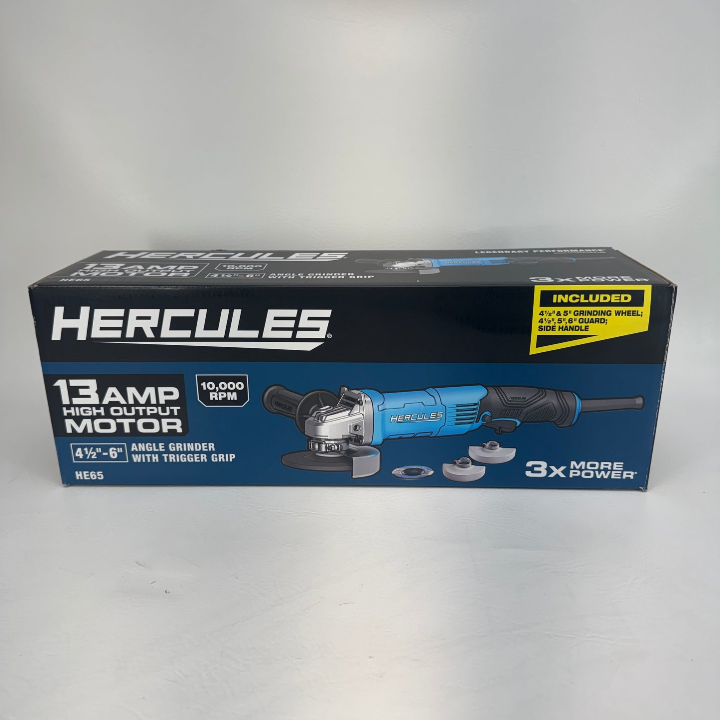 New HERCULES HE65 Angle Grinder