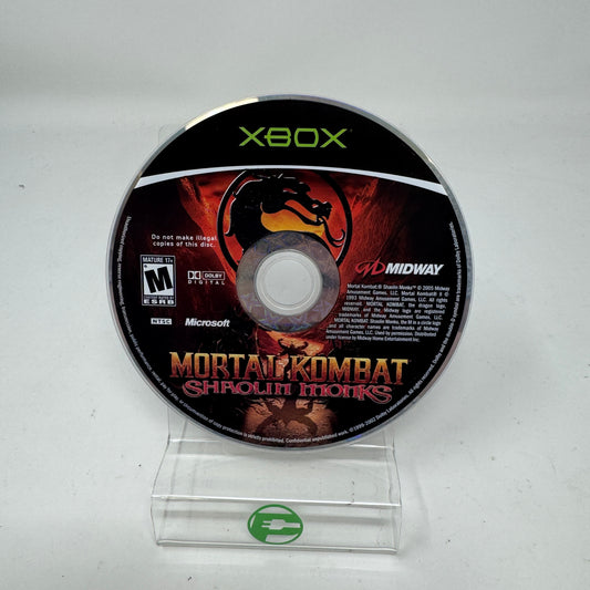 Mortal Kombat Shaolin Monks (Microsoft Xbox, 2005)