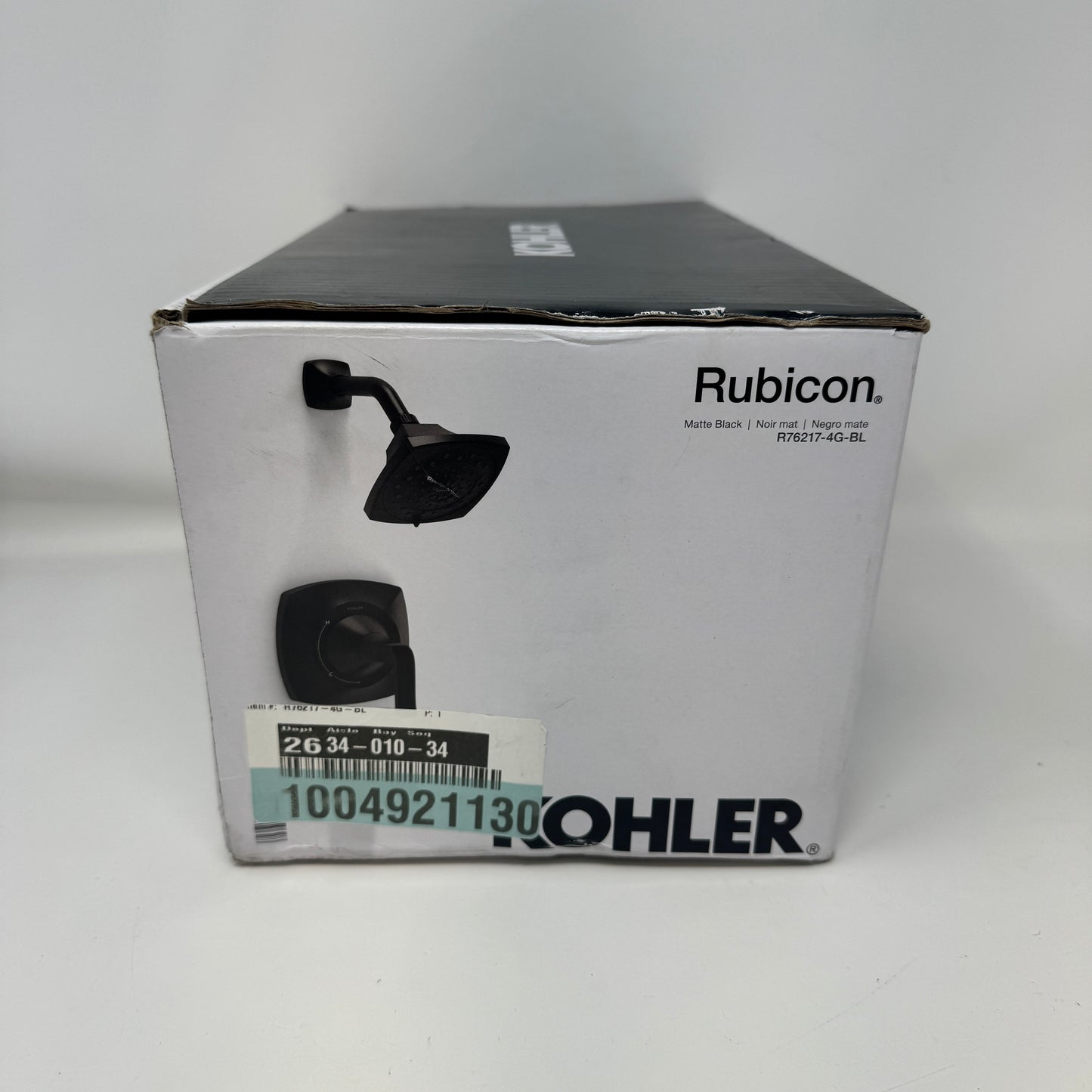 New Kohler Rubicon Shower Head R76217-4G-BL