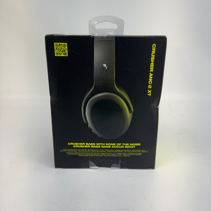 New Skullcandy Crusher ANC 2 XT Active Noise Cancellation Headphones Black 