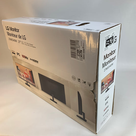 New LG 27" 27MS540W IPS LED IPS 100Hz Display Monitor