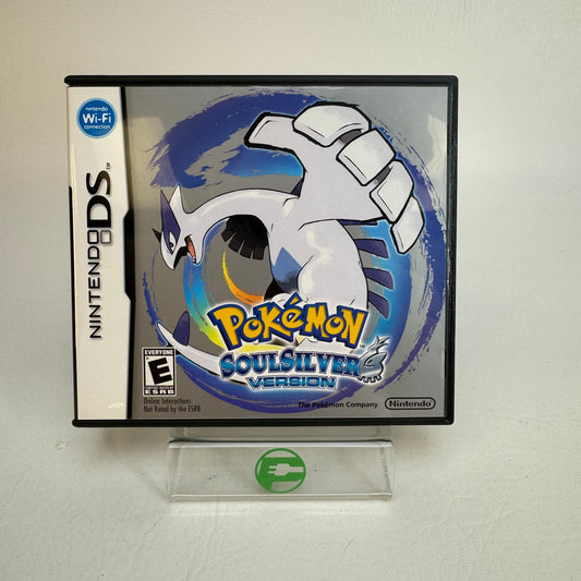 Pokemon SoulSilver Version (Nintendo DS, 2010) CIB