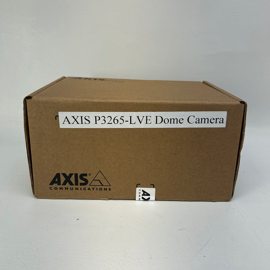 New Axis P3265-LVE Dome Camera 02328-001