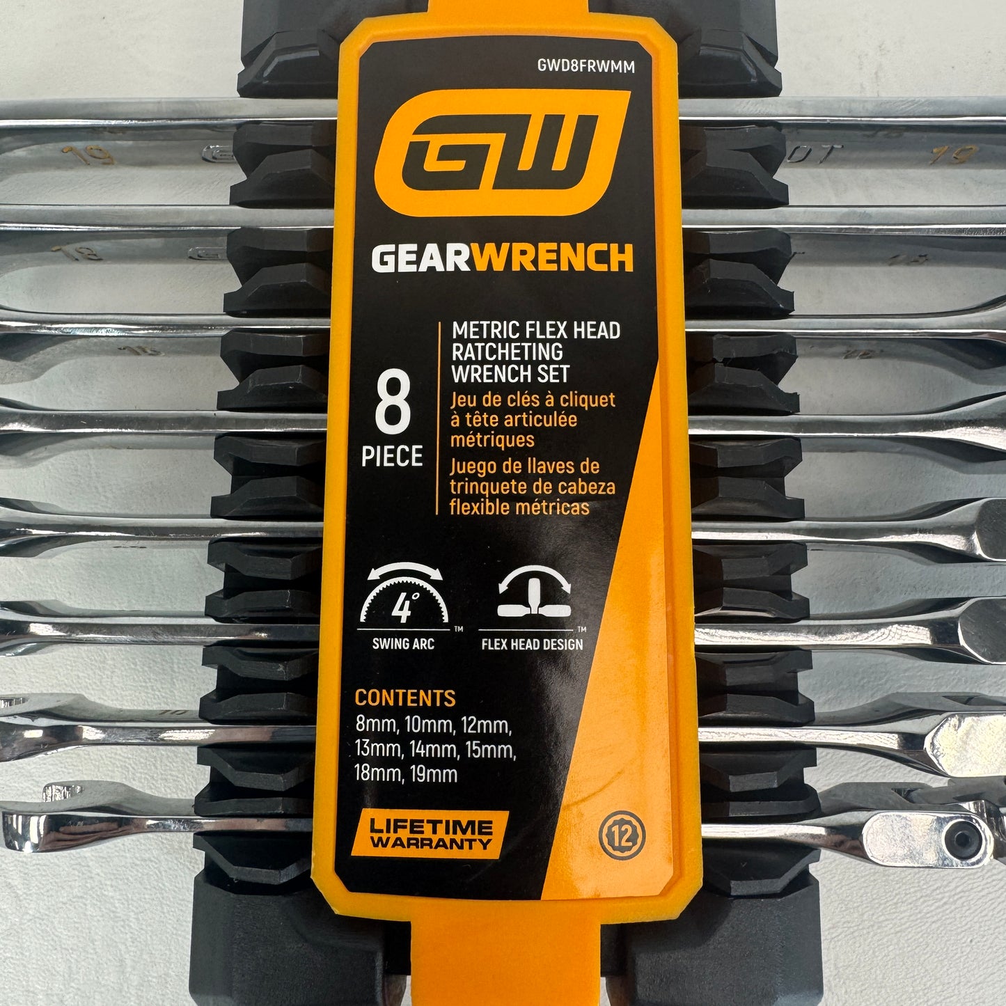New GearWrench GWD8FRWMM Wrench Set