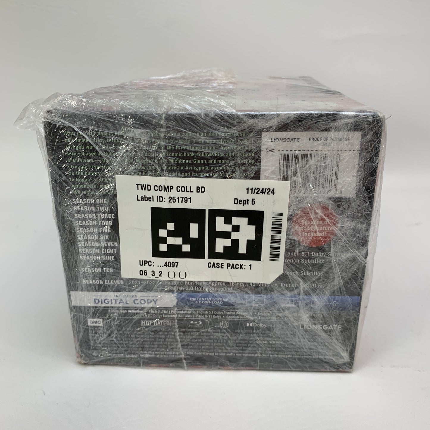 New Lions Gate The Walking Dead: The Complete Collection