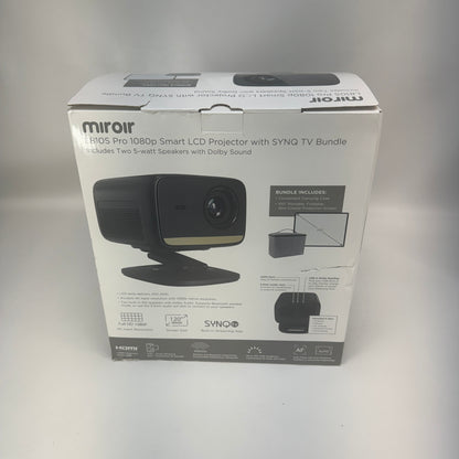 New Miroir L810S Pro Full HD 1080P 400 Lumens LCD Projector