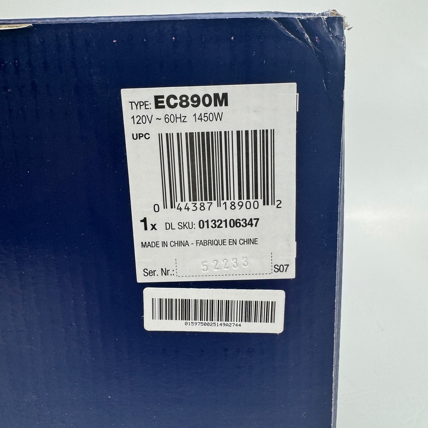 New DeLonghi Dedica Duo Espresso Machine EC890M