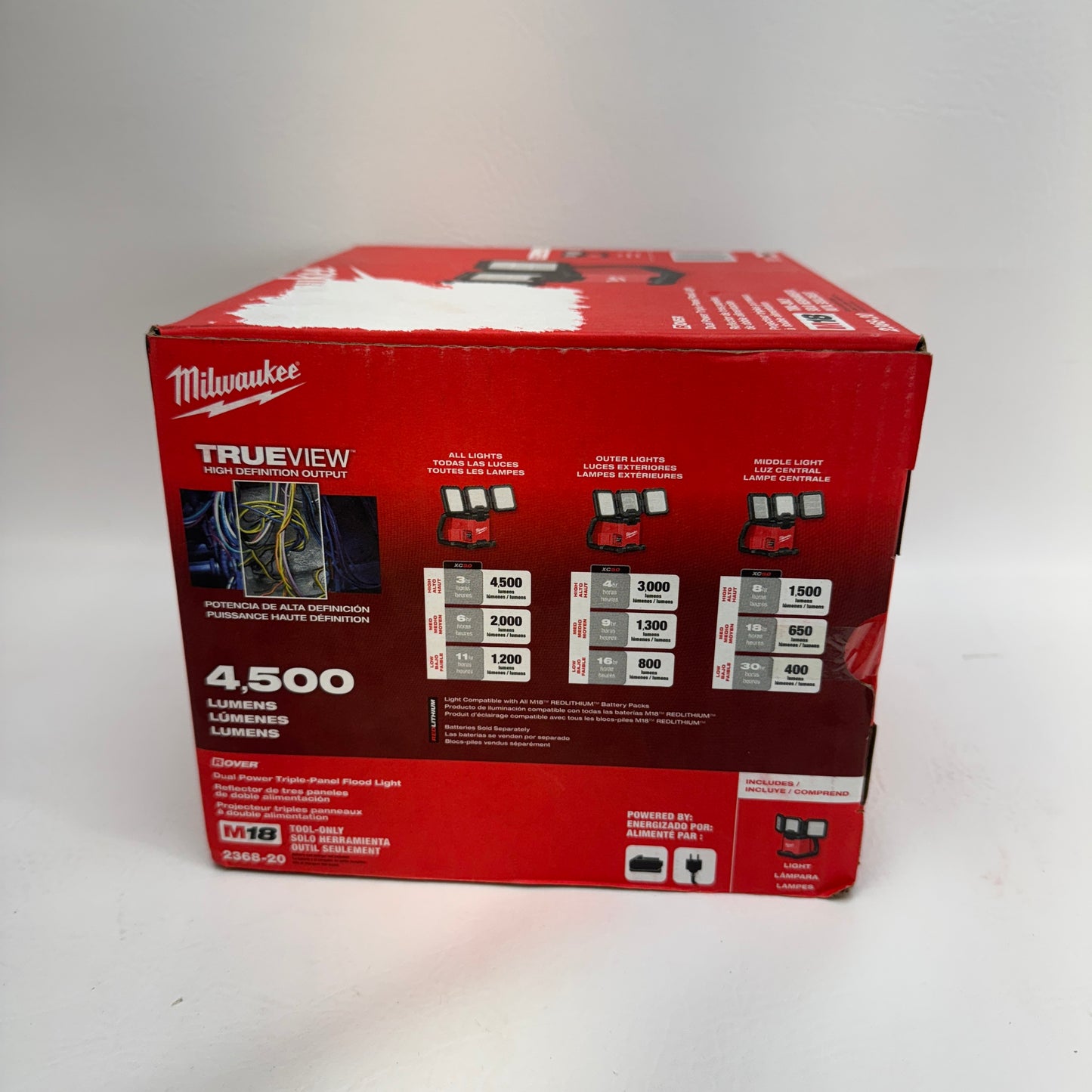 New Milwaukee 2368-20 Flood Lights