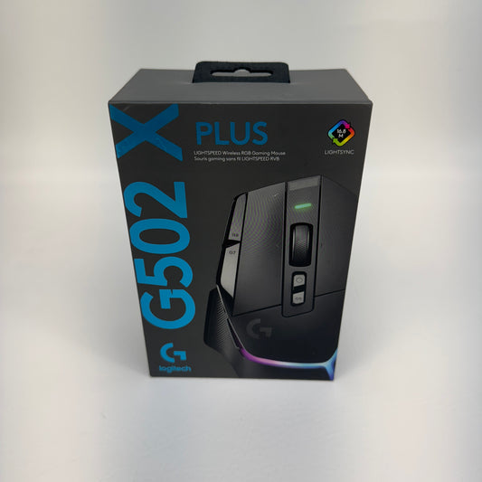 New Logitech G502X Plus Black MR0089 For PC and Mac