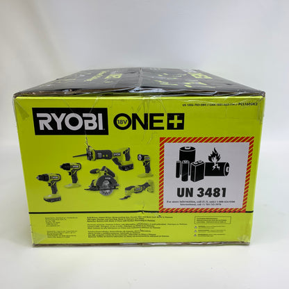 New Ryobi PCL160K2 18V 6-Tool Combo Set