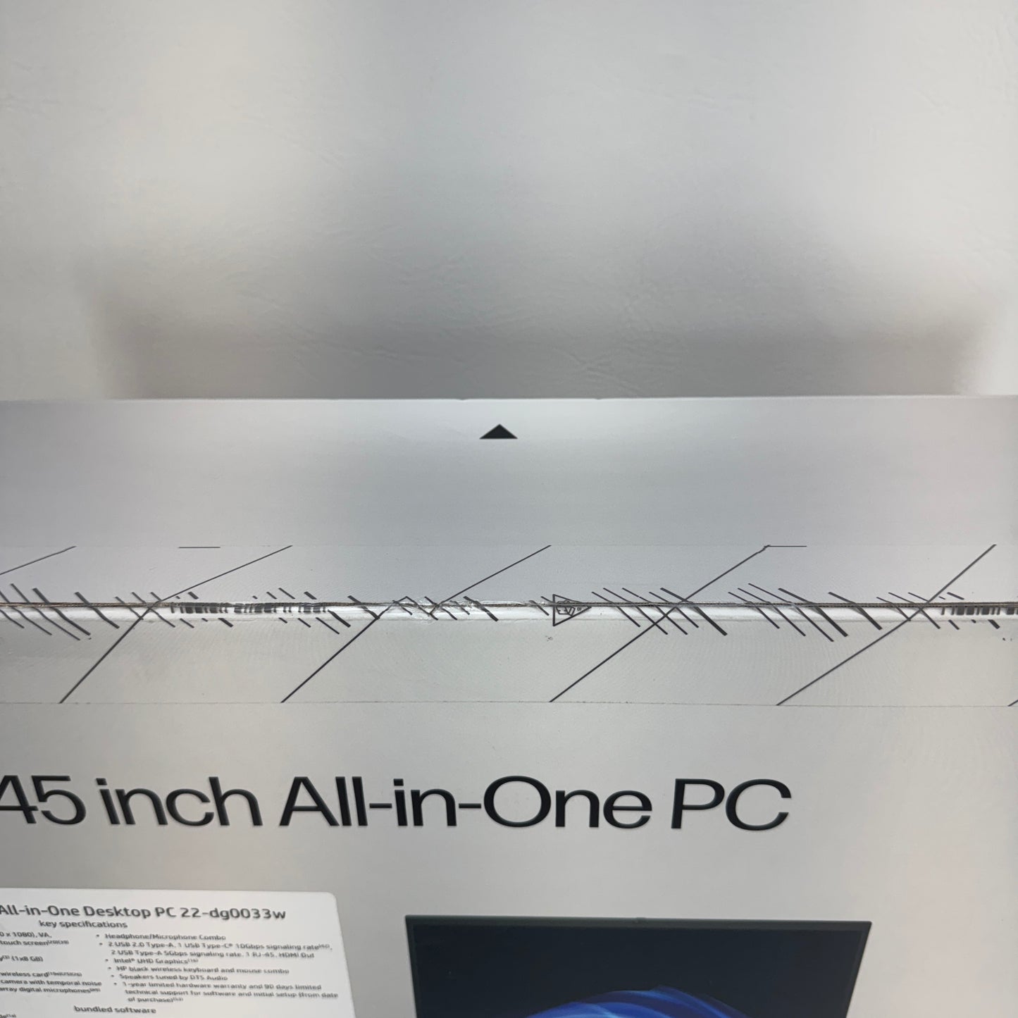 New HP AIO 22-DG0033W 21.5" Celeron N200 3.20GHz 8GB RAM
