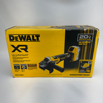 New DeWalt DCG410WW1 20V MAX Angle Grinder