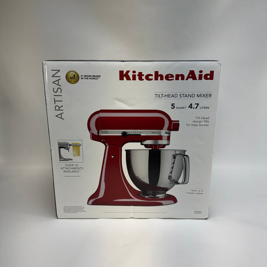 New KitchenAid Artisan Tilt-Head Stand Mixer KSM150PSER