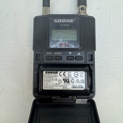 Shure Digital Bodypack Transmitter Transmitter ULXD1