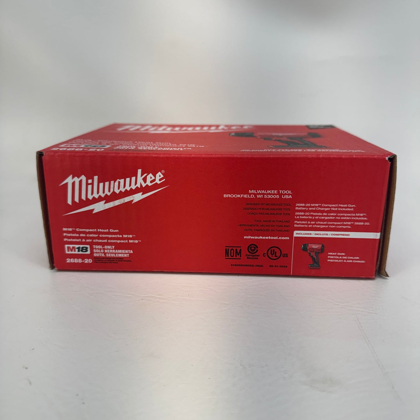 New Milwaukee M18 Compact Heat Gun Heat Gun 2688-20