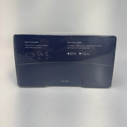 New eero Pro 6 Tri Band WiFi 6 KO101111 Mesh WiFi Router