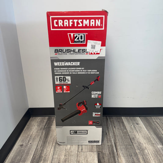 New Craftsman CMCK497P1 20V Weedwacker