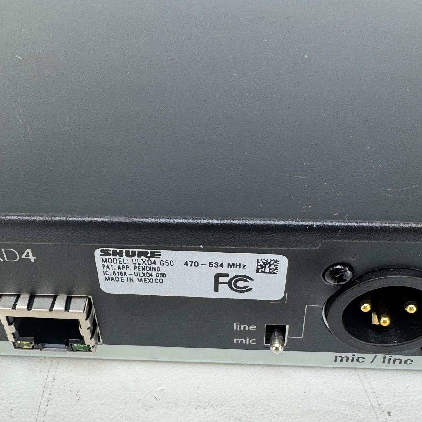 Shure  Digital Wireless Receiver ULXDA G50