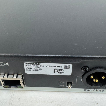 Shure  Digital Wireless Receiver ULXDA G50