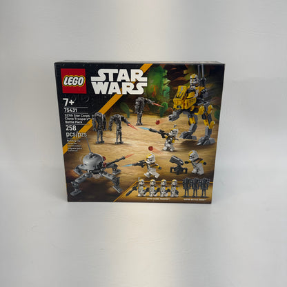 New Lego 327th Star Corps Clone Troopers Battle Pack Lego Set 75431