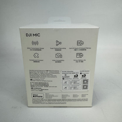 DJI Mic Transmitter ASR01 Wireless Microphone ASTO1, ASR01