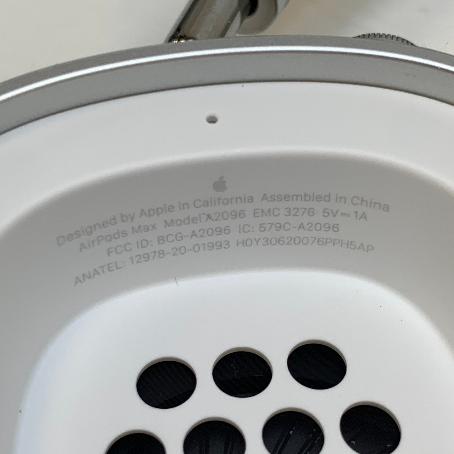 Apple AirPods Max Silver Model A2096