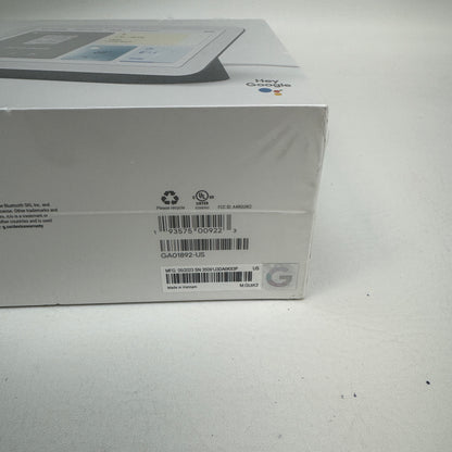 New Google Nest Hub 2nd Gen Smart Home Hub GA01892-US