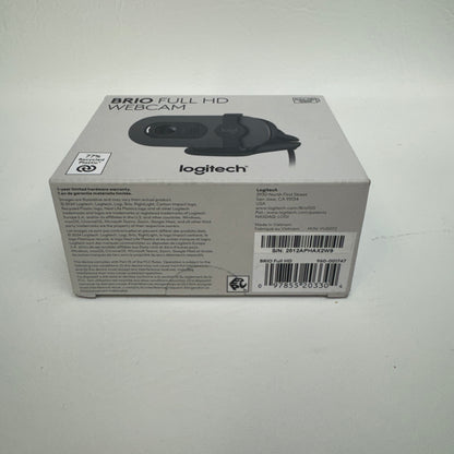 New Logitech Brio Webcam VUOO72