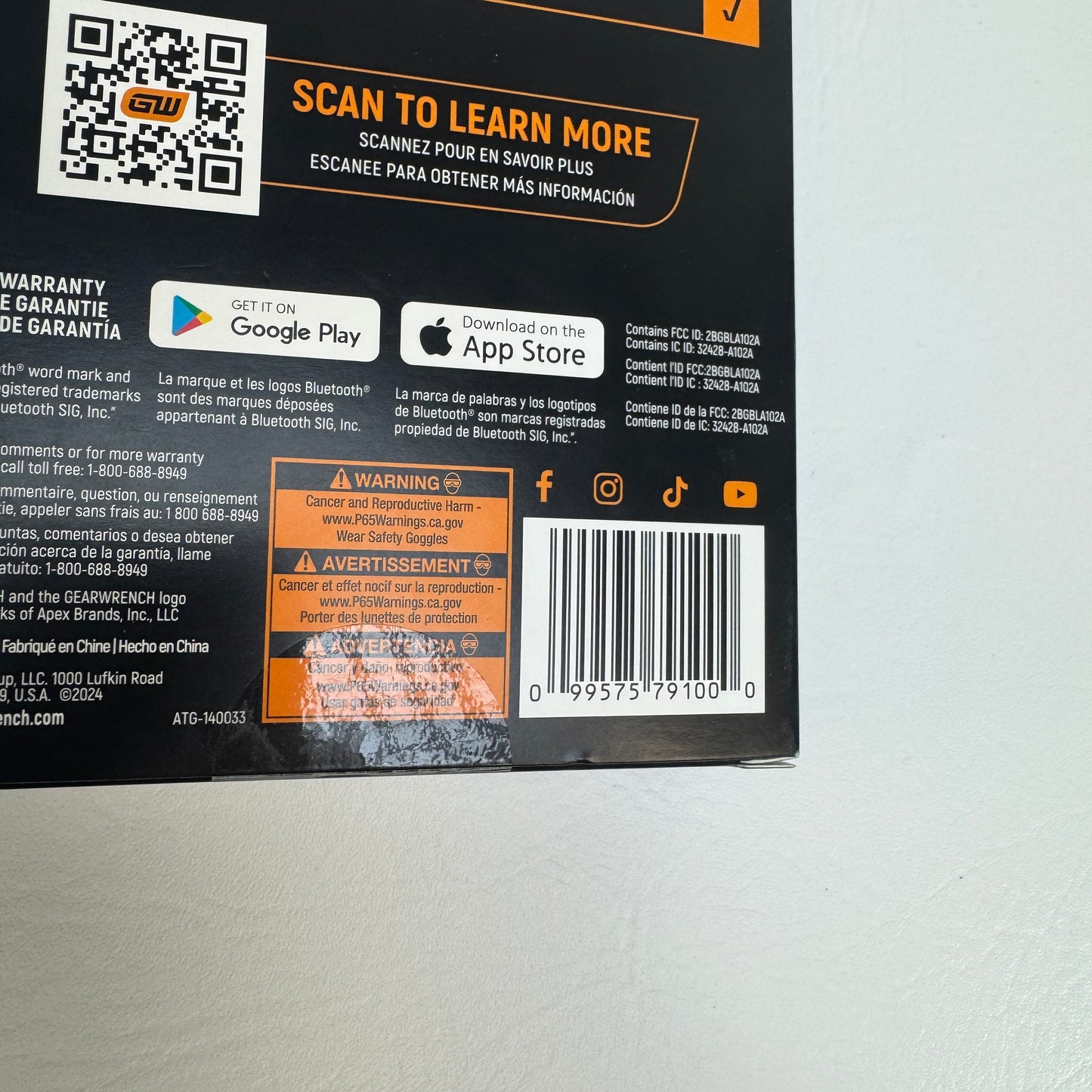 New GearWrench GWSCAN Digital Car Diagnostic Tool