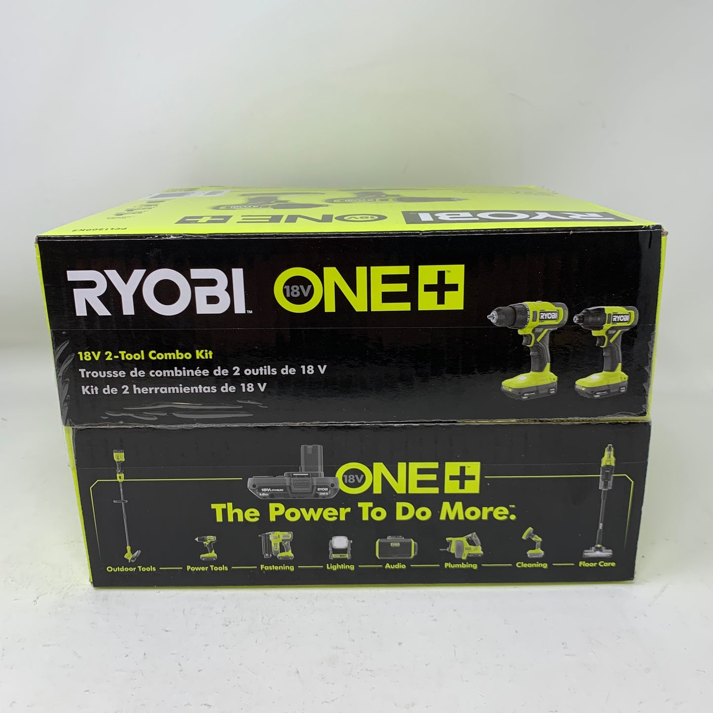 New Ryobi PCL1200K2 18V 2-Tool Combo Kit