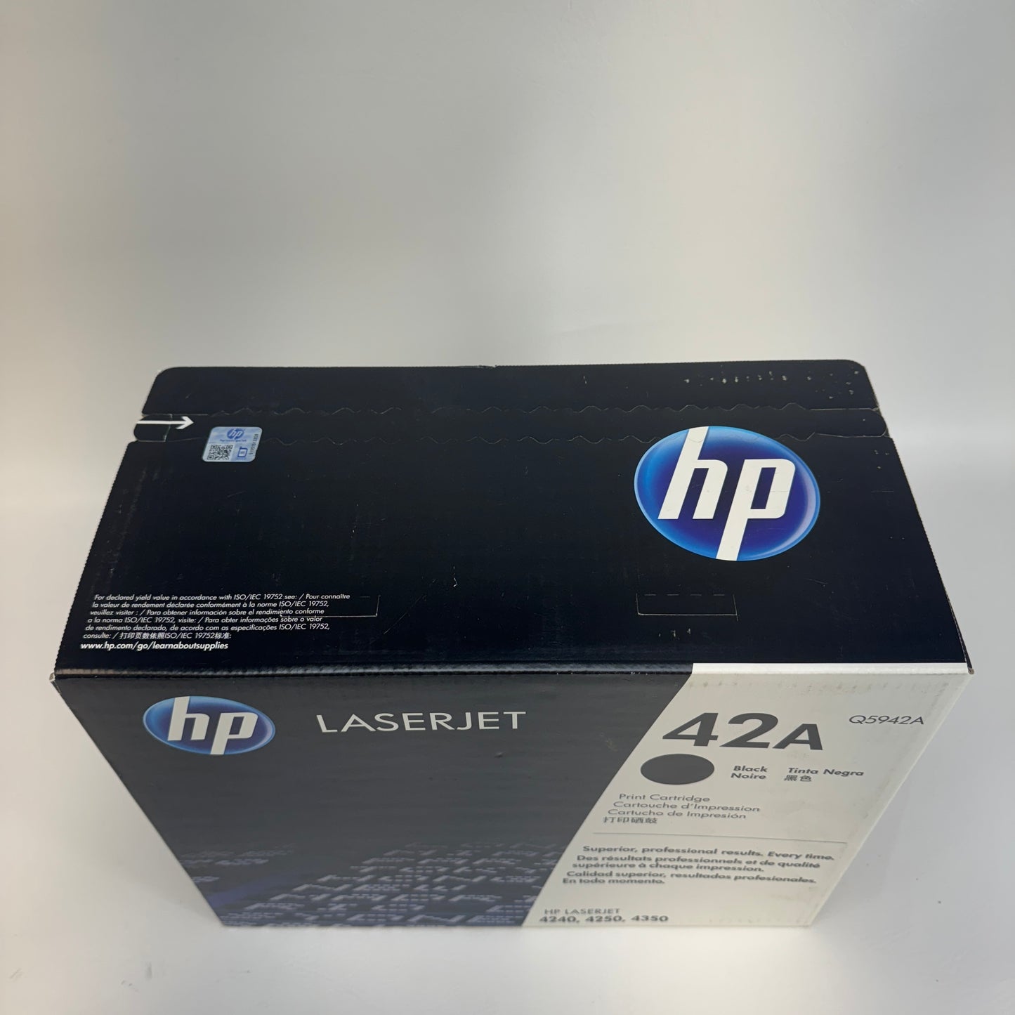 New HP 42A Q5942A Black Toner Cartridge