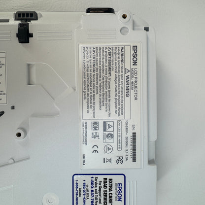 Epson H842A 600x800 3,300 Lumens 3LCD Projector
