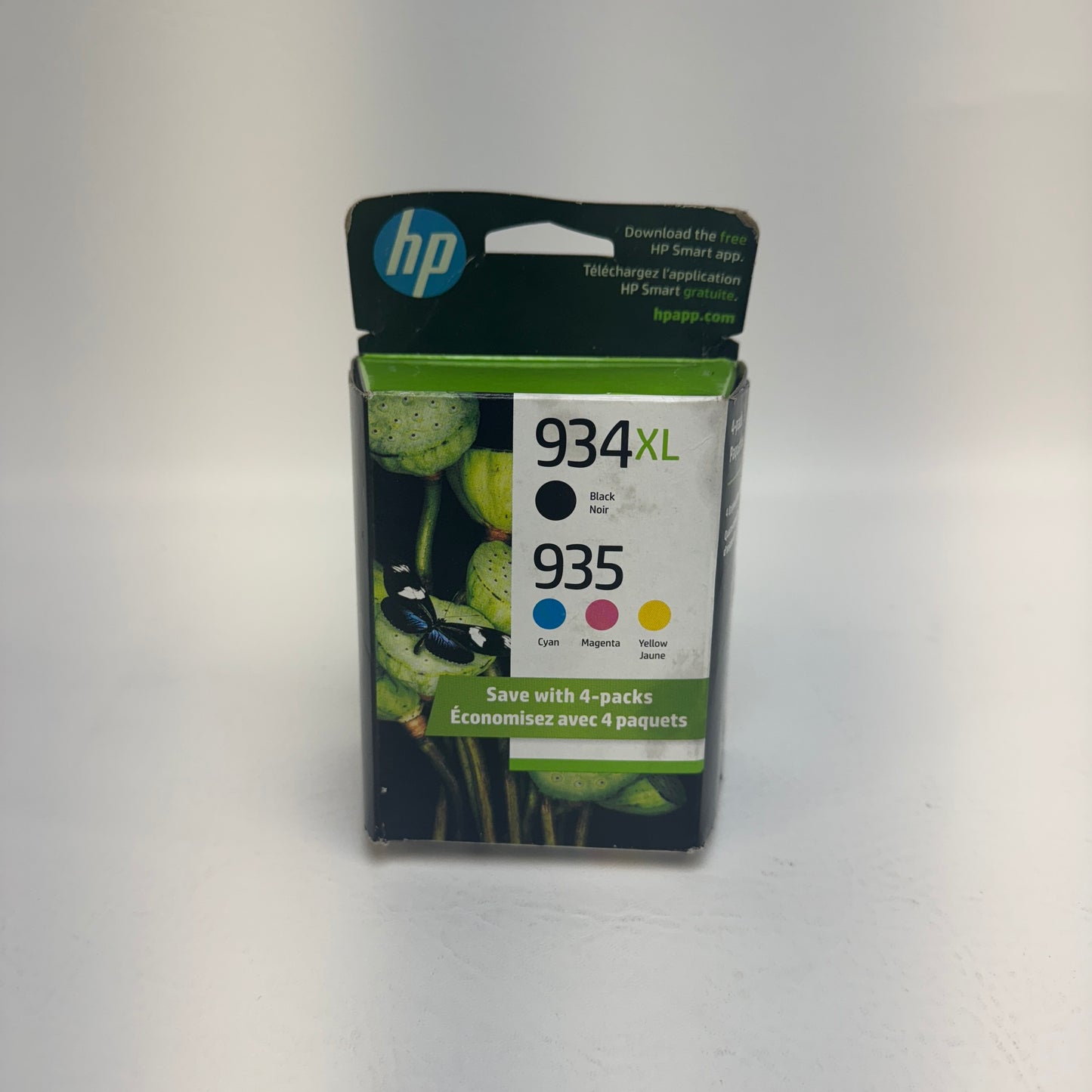New HP 934XL Black, Yellow, Cyan and Magenta Ink Cartridge
