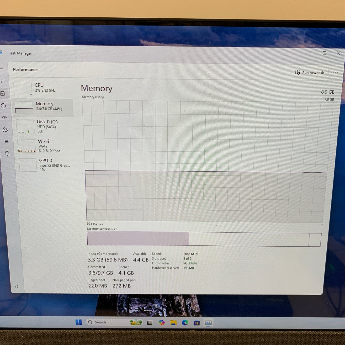 HP Pavilion 23.8" i5-8400T 1.70GHz 8GB RAM 1TB HDD