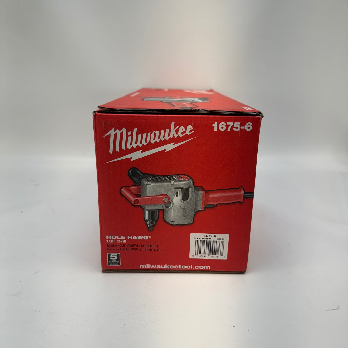 New Milwaukee 1675-6 1/2 Hole Hawg
