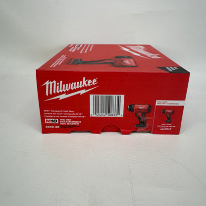 New Milwaukee M18 Compact Heat Gun Heat Gun 2688-20