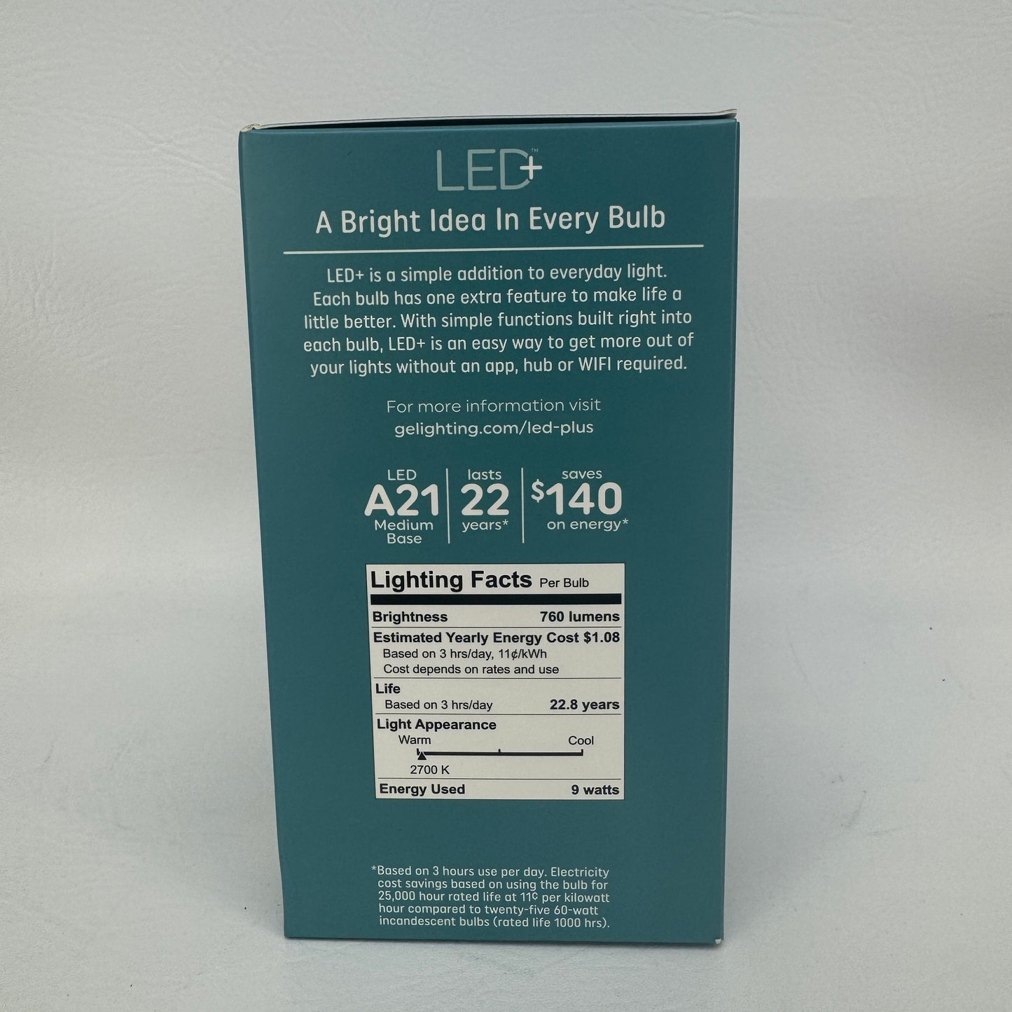 New GE LED+ 93129723 Light Bulb 93129723
