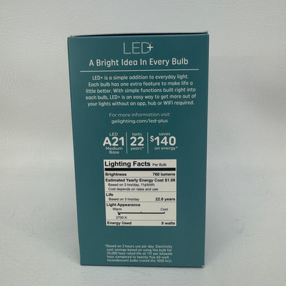 New GE LED+ 93129723 Light Bulb 93129723