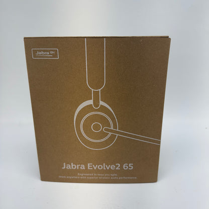 New Jabra Evolve2 65 Computer Headset Black HSC11OW