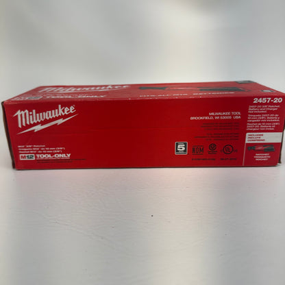 New Milwaukee 2457-20 M12 12V 3/8 Ratchet
