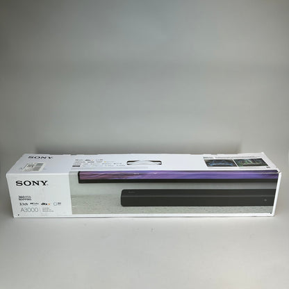 New Sony A3000 Soundbar Black