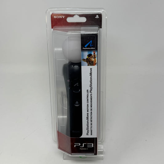 New Sony PlayStation 3 PS3 Move Motion Controller Black  CECH-ZCM1U