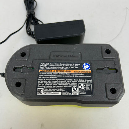 Ryobi PCG002 18V Class 2 Battery Charger with Battery