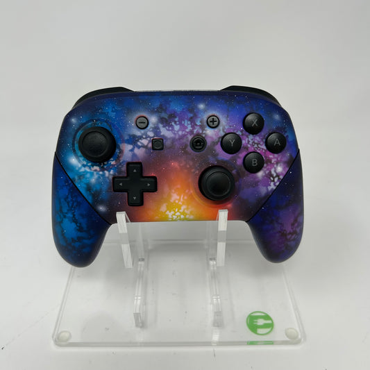 Nintendo Switch Pro Wireless Controller HAC-013 Galaxy Custom