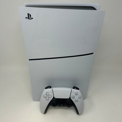 Sony PlayStation 5 Slim Digital Edition PS5 1TB White Console Gaming System CFI-2015