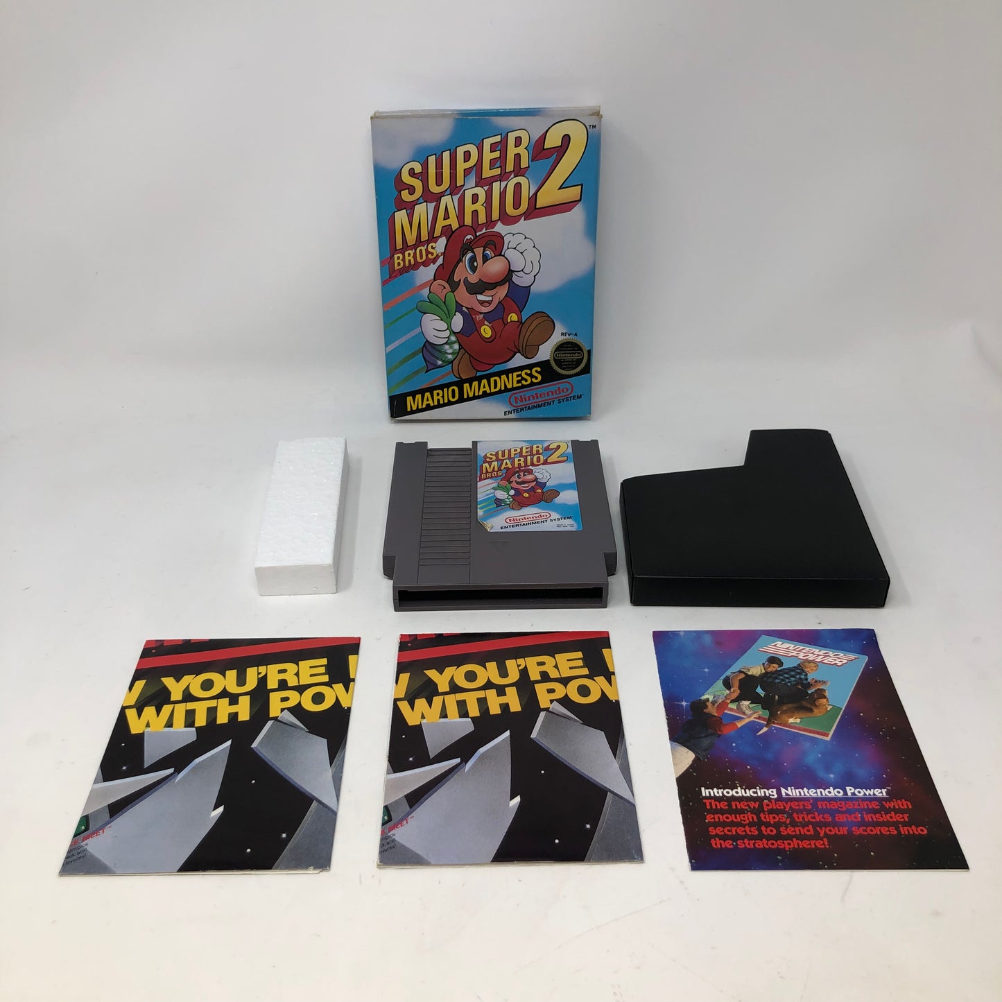 Super Mario Bros 2 (Nintendo NES, 1988) CIB